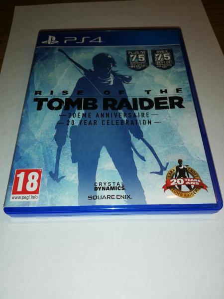 Rise of the Tomb Raider 20 Year Celebration Playstation 4 CUSA 05716 USK ab 18
